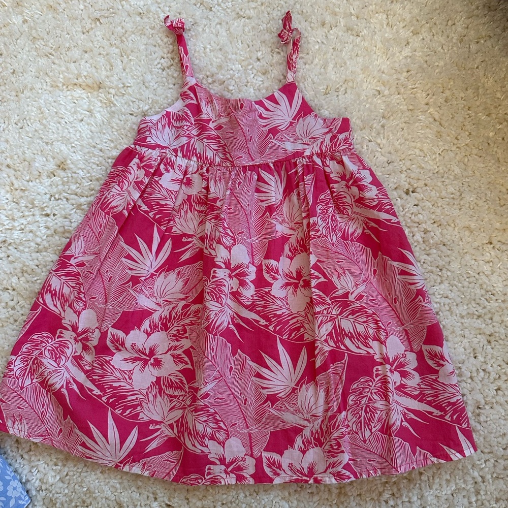 Floral Pink Kids Dress: Janie and Jack, 2T